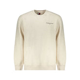 Tommy Hilfiger Beige Cotton Men Sweater - Sweatshirts