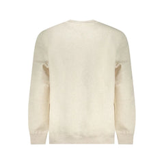 Tommy Hilfiger Beige Cotton Men Sweater - Sweatshirts