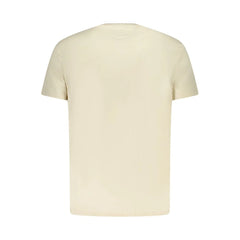 Tommy Hilfiger Beige Cotton Men T-Shirt - T-Shirts