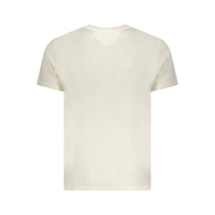 Tommy Hilfiger Beige Cotton Men T-Shirt - T-Shirts