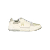 Tommy Hilfiger Beige Sports Sneakers with Unique Embroidery - Sneakers