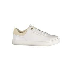 Tommy Hilfiger Bianco Polyurethane Women Sneaker
