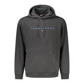 Tommy Hilfiger Black Cotton Men Hoodie - Hoodies