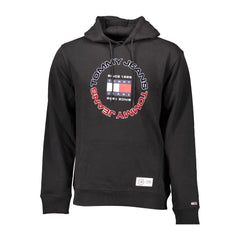 Tommy Hilfiger Black Cotton Men Sweater - Hoodies