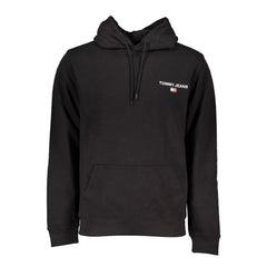 Tommy Hilfiger Black Cotton Men Sweater - Hoodies