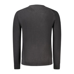 Tommy Hilfiger Black Cotton Men Sweater - Sweaters
