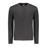 Tommy Hilfiger Black Cotton Men Sweater - Sweaters