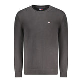 Tommy Hilfiger Black Cotton Men Sweater - Sweaters