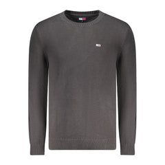 Tommy Hilfiger Black Cotton Men Sweater - Sweaters
