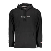 Tommy Hilfiger Black Cotton Men Sweater - XL - Hoodies