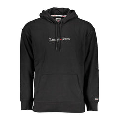 Tommy Hilfiger Black Cotton Men Sweater - XL - Hoodies