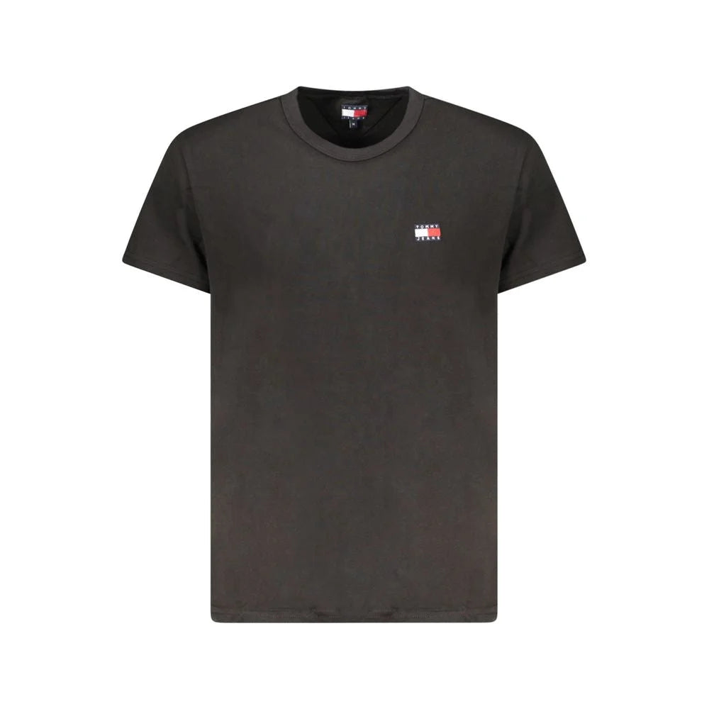 Tommy Hilfiger Black Cotton Men T-Shirt - S - T-Shirts