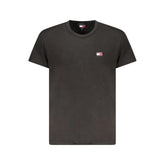 Tommy Hilfiger Black Cotton Men T-Shirt - S - T-Shirts