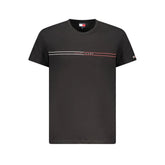 Tommy Hilfiger Black Cotton Men T-Shirt - XL - T-Shirts