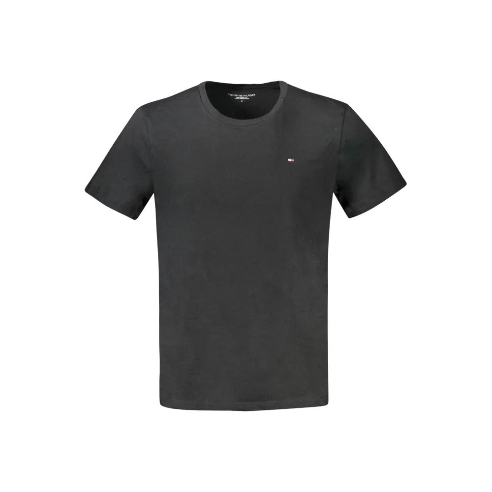 Tommy Hilfiger Black Cotton Men TShirt - S - T-Shirts
