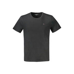 Tommy Hilfiger Black Cotton Men TShirt - S - T-Shirts