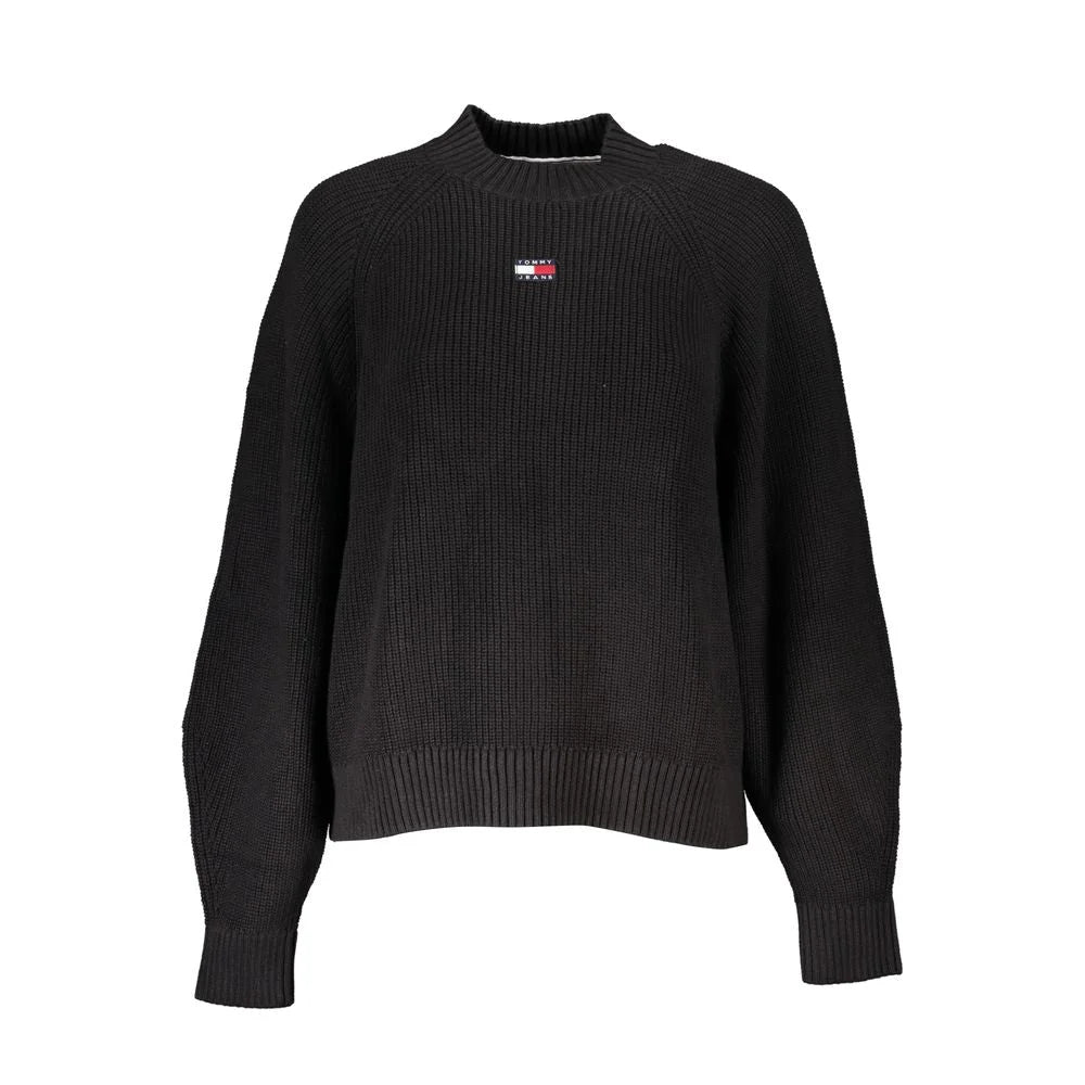 Tommy Hilfiger Black Cotton Sweater - 2XS - Sweaters