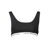 Tommy Hilfiger Black Cotton Women Sports Bra - XS - Sports Bras