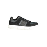 Tommy Hilfiger Black Leather Men Sneaker - Sneakers