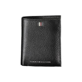 Tommy Hilfiger Black Leather Men Wallet