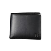 Tommy Hilfiger Black Leather Men Wallet