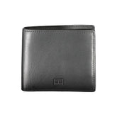 Tommy Hilfiger Black Leather Men Wallet - Wallets