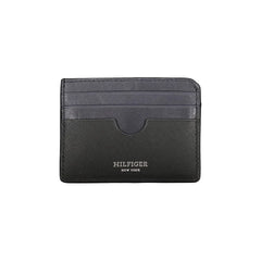 Tommy Hilfiger Black Leather Wallet - Card Cases