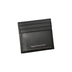Tommy Hilfiger Black Leather Wallet - Card Cases