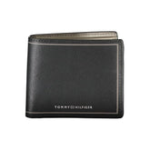Tommy Hilfiger Black Leather Wallet - Wallets
