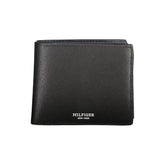 Tommy Hilfiger Black Leather Wallet - Wallets