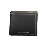 Tommy Hilfiger Black Leather Wallet - Wallets