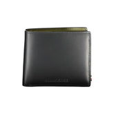 Tommy Hilfiger Black Leather Wallet - Wallets