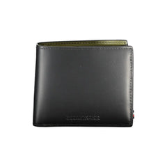 Tommy Hilfiger Black Leather Wallet - Wallets