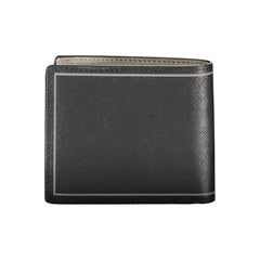 Tommy Hilfiger Black Leather Wallet - Wallets