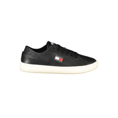 Tommy Hilfiger Black Leather Women’s Sneaker - Sneakers