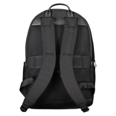 Tommy Hilfiger Black Nylon Men Backpack - Backpacks