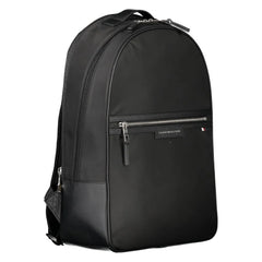 Tommy Hilfiger Black Polyester Backpack