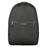 Tommy Hilfiger Black Polyester Backpack