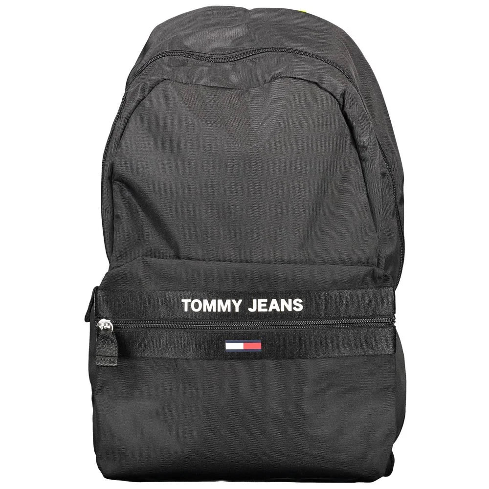 Tommy Hilfiger Black Polyester Backpack - Backpacks