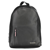 Tommy Hilfiger Black Polyester Backpack - Laptop Backpacks