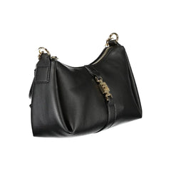 Tommy Hilfiger Black Polyester Handbag - Shoulder Bags