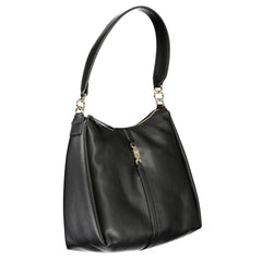 Tommy Hilfiger Black Polyester Handbag - Shoulder Bags