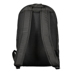 Tommy Hilfiger Black Polyester Men Backpack - Laptop Backpacks