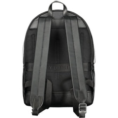 Tommy Hilfiger Black Polyester Men Backpack - Laptop Backpacks