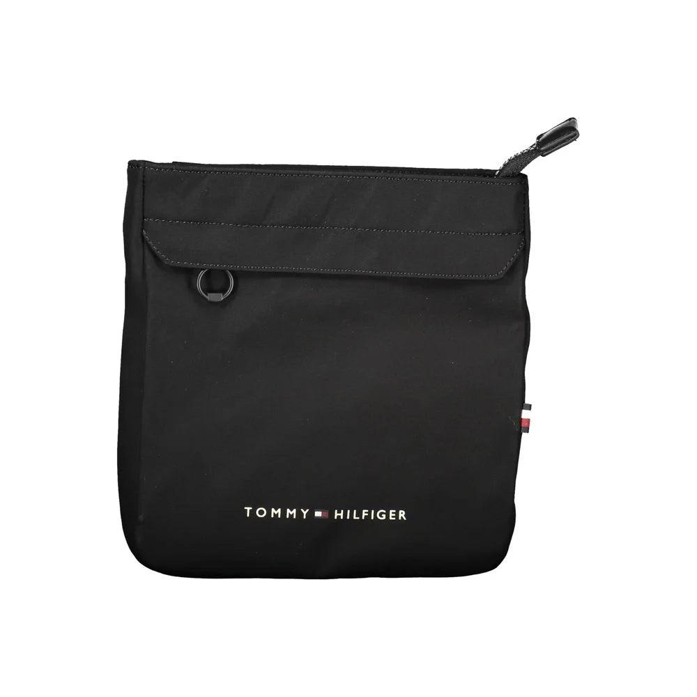 Tommy Hilfiger Black Polyester Men Shoulder Bag - Shoulder Bags