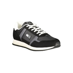 Tommy Hilfiger Black Polyester Men Sneaker - Sneakers
