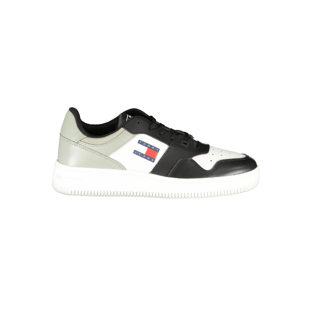 Tommy Hilfiger Black Polyester Sneaker - Athletic Shoes