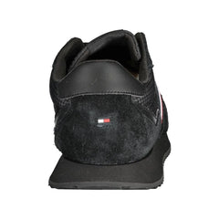 Tommy Hilfiger Black Polyester Sneaker - EU40/US7 - Sneakers
