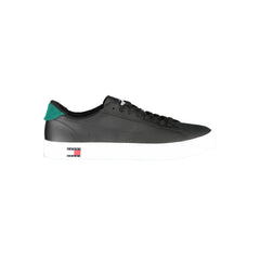Tommy Hilfiger Black Polyester Sneaker - EU43/US10 - Sneakers