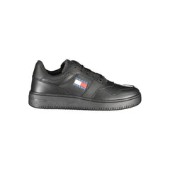Tommy Hilfiger Black Polyester Sneaker - Sneakers